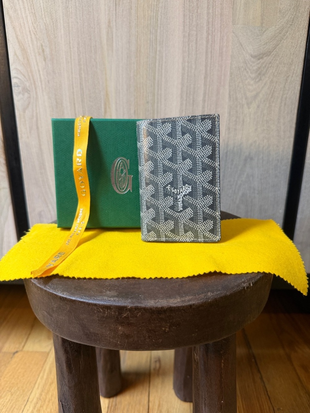 Goyard Saint-Pierre Card Wallet - Gray